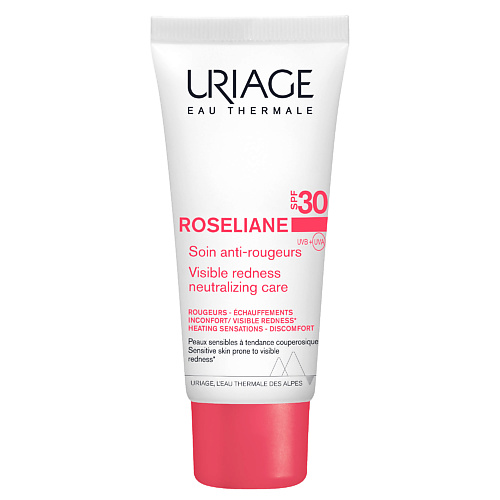

URIAGE Uriage Uriage Розельян Крем против покраснений SPF30, Uriage Uriage Розельян Крем против покраснений SPF30