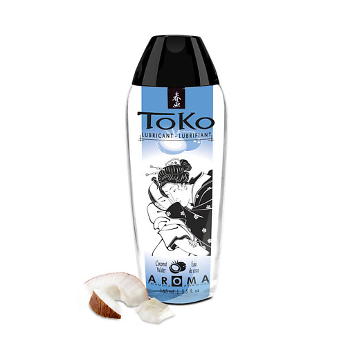 

SHUNGA Интимный гель TOKO AROMA Кокосовая вода 165, Интимный гель TOKO AROMA Кокосовая вода