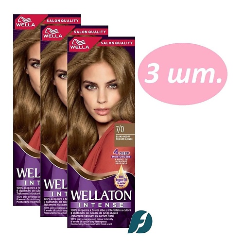 

WELLA Cтойкая крем-краска для волос WELLATON, Cтойкая крем-краска для волос WELLATON