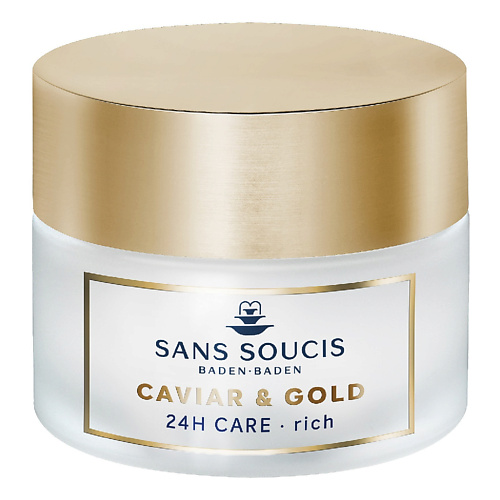 

SANS SOUCIS BADEN·BADEN Крем антивозрастной питательный "Икра и золото" 24-часового ухода 50, Крем антивозрастной питательный "Икра и золото" 24-часового ухода