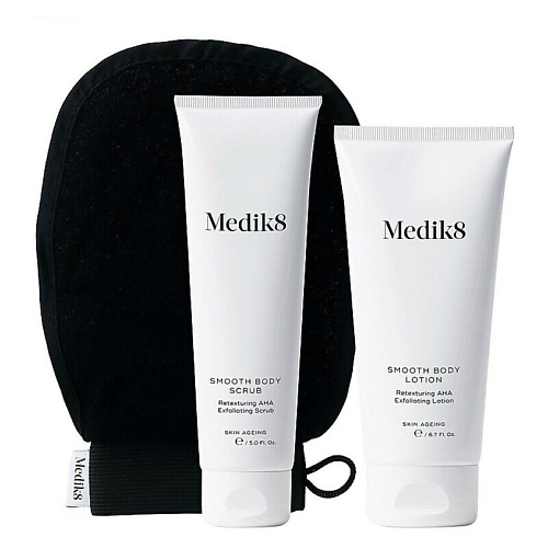 

MEDIK8 Набор для ухода за телом Smooth Body Exfoliating Kit, Набор для ухода за телом Smooth Body Exfoliating Kit