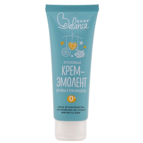 

BABY BALANCE Интенсивный крем-эмолент для лица и тела младенца 75, Интенсивный крем-эмолент для лица и тела младенца