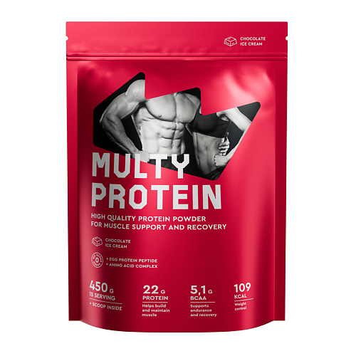 

PROTEIN REX Коктейль со вкусом шоколадного мороженого Multy Protein, Коктейль со вкусом шоколадного мороженого Multy Protein
