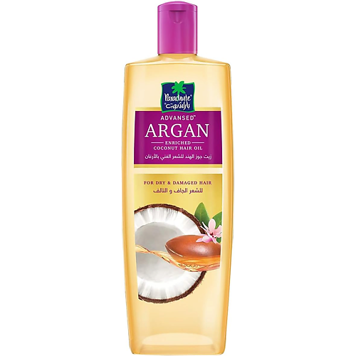 

PARACHUTE Масло для волос Арганы и Кокоса для увлажнения и питания 200, Масло для волос Арганы и Кокоса для увлажнения и питания