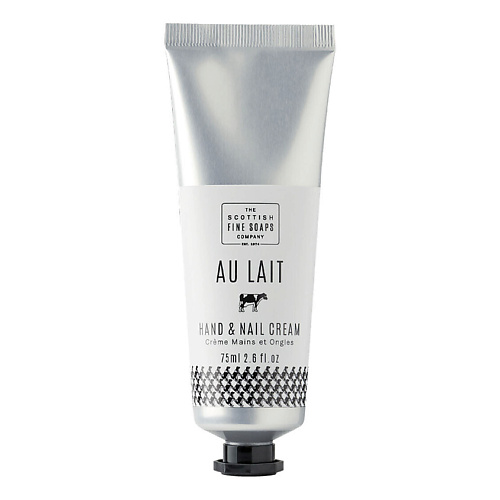 

SCOTTISH FINE SOAPS Крем для рук и ногтей Au Lait Hand & Nail Cream Classic 75, Крем для рук и ногтей Au Lait Hand & Nail Cream Classic