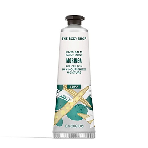 

THE BODY SHOP Увлажняющий крем для рук Moringa с маслами ши и семян моринги 30, Увлажняющий крем для рук Moringa с маслами ши и семян моринги