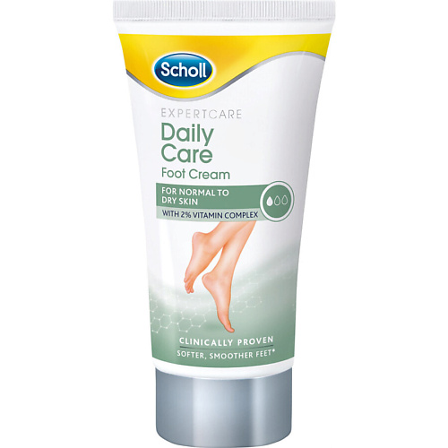 

SCHOLL Крем для ног для нормальной и сухой кожи Foot Cream Expert Daily Care 150, Крем для ног для нормальной и сухой кожи Foot Cream Expert Daily Care