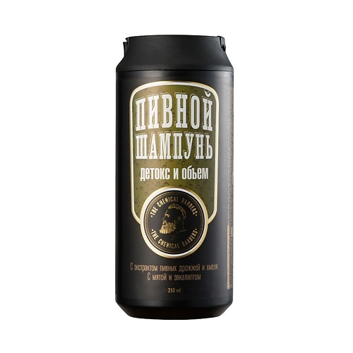  THE CHEMICAL BARBERS Пивной шампунь с мятой и эвкалиптом  Beer Shampoo Green