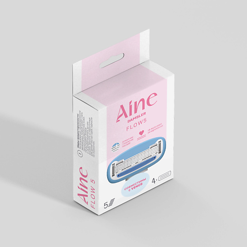 

DAMSLER AINE Кассеты для бритья женские, 5 лезвий, Кассеты для бритья женские, 5 лезвий