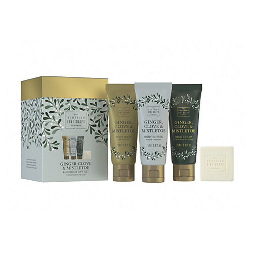 SCOTTISH FINE SOAPS Набор Ginger Clove Mistletoe Body Care Gift Set 5284₽