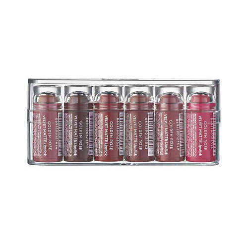 

GOLDEN ROSE Помада VELVET MATTE Lipstick MIX, Помада VELVET MATTE Lipstick MIX