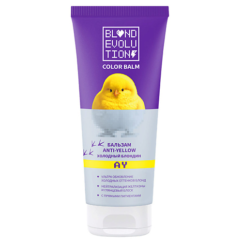 

ТОНИКА Бальзам оттеночный Anti-Yellow Blondevolution, Бальзам оттеночный Anti-Yellow Blondevolution