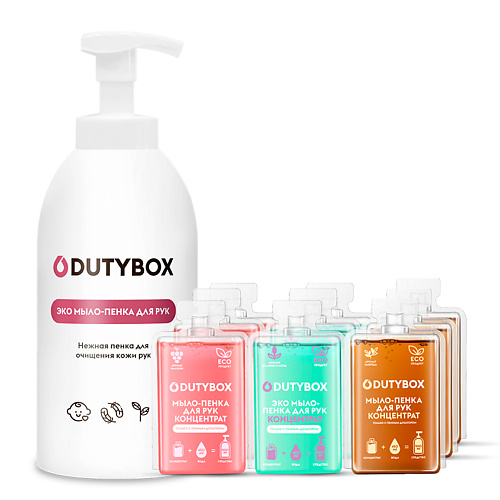 

DUTYBOX Жидкое мыло для рук и тела 3 аромата, Жидкое мыло для рук и тела 3 аромата