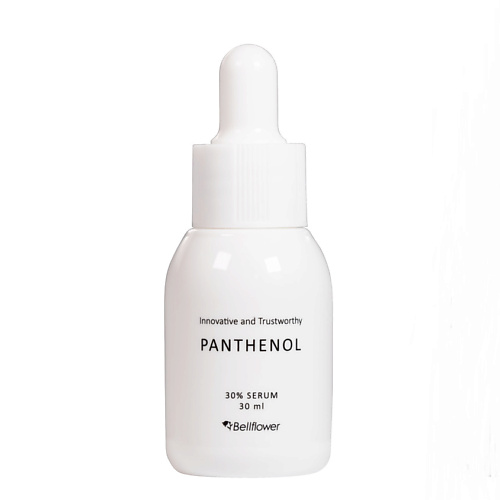 

BELLFLOWER Сыворотка для лица с пантенолом Panthenol 30% Serum 30, Сыворотка для лица с пантенолом Panthenol 30% Serum