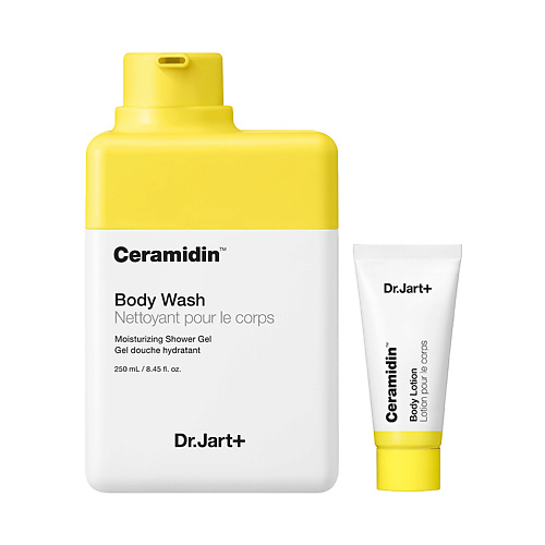 

DR. JART+ Гель для душа + лосьон для тела Ceramidin Body Wash + Body Lotion, Гель для душа + лосьон для тела Ceramidin Body Wash + Body Lotion