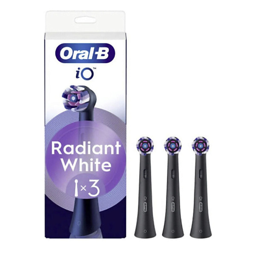 

ORAL-B Насадки для электрической зубной щетки iO Radiant White, Насадки для электрической зубной щетки iO Radiant White
