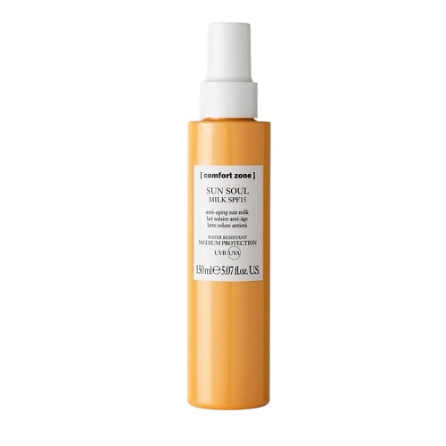 

COMFORT ZONE Cолнцезащитное молочко для тела Sun Soul SPF 15 150, Cолнцезащитное молочко для тела Sun Soul SPF 15