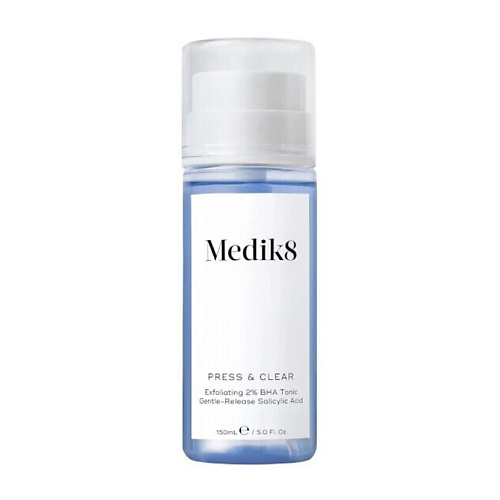 

MEDIK8 Мягкий тоник Press & Clear Exfoliating 2% BHA Tonic 150, Мягкий тоник Press & Clear Exfoliating 2% BHA Tonic