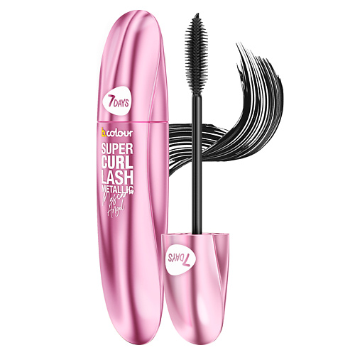 

7DAYS Тушь для ресниц, черная удлиняющая B.COLOUR 8, Тушь для ресниц, черная удлиняющая B.COLOUR