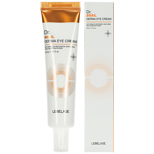 

LEBELAGE Восстанавливающий крем для области вокруг глаз с муцином улитки 40, Восстанавливающий крем для области вокруг глаз с муцином улитки