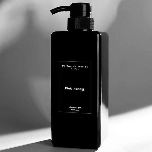 

PERFUMES STORIES Премиальный парфюмированный гель для душа Pink honey 600, Премиальный парфюмированный гель для душа Pink honey