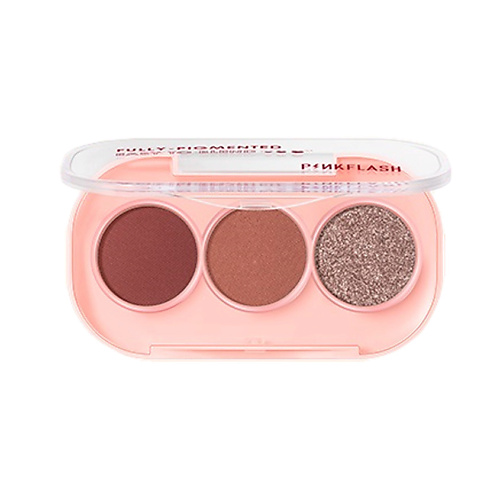 

PINK FLASH Палетка теней для век, 3 цвета, Палетка теней для век, 3 цвета