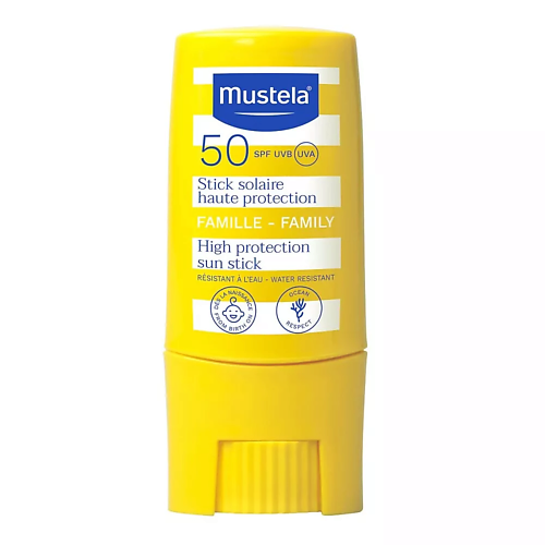 

MUSTELA Солнцезащитное средства в стике Sun Stick High Protection SPF50 9, Солнцезащитное средства в стике Sun Stick High Protection SPF50