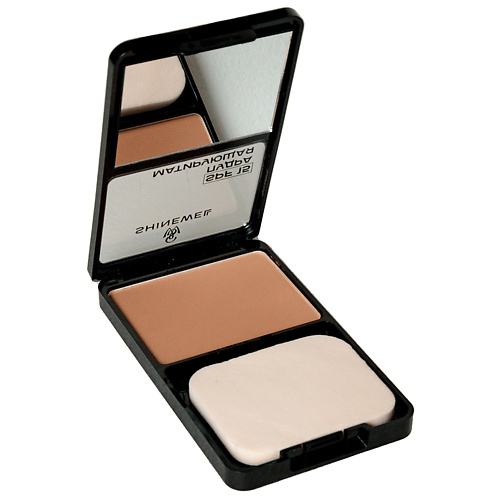 SHINEWELL Пудра матирующая SPF 15 компактная легкая