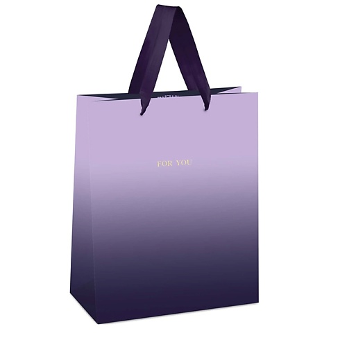 

MESHU Пакет подарочный "Duotone. Purple gradient", отделка фольгой, матовая ламинация, Пакет подарочный "Duotone. Purple gradient", отделка фольгой, матовая ламинация