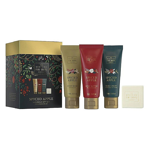 

SCOTTISH FINE SOAPS Набор Spiced Apple Luxurious Set, Набор Spiced Apple Luxurious Set