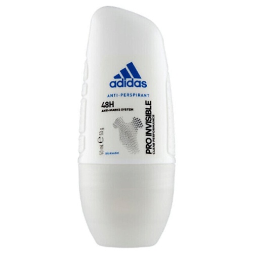 

ADIDAS Роликовый дезодорант женский Pro Invisible 50, Роликовый дезодорант женский Pro Invisible