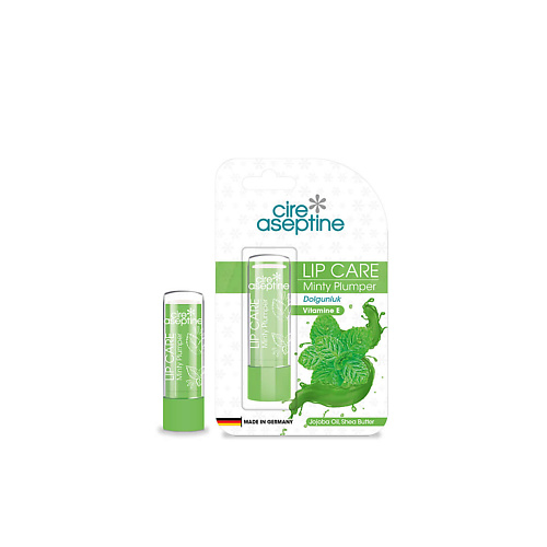 

CIRE ASEPTINE Бальзам для ухода за губами с эффектом пухлых губ Mint Plumper Lip Care Balm, Бальзам для ухода за губами с эффектом пухлых губ Mint Plumper Lip Care Balm