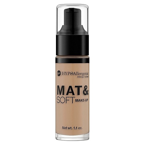 Тональное средство BELL Тональная основа Hypo Allergenic Mat&Soft Make-Up