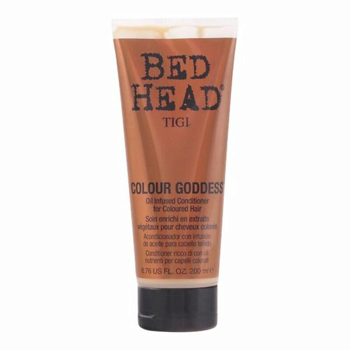 

TIGI Кондиционер для окрашенных волос Bed Head Colour Goddess Oil Infused Conditioner 200, Кондиционер для окрашенных волос Bed Head Colour Goddess Oil Infused Conditioner
