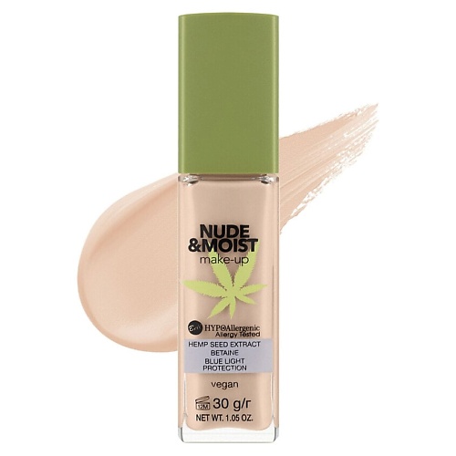 

BELL Гипоаллергенная основа для макияжа Nude & Moist, Гипоаллергенная основа для макияжа Nude & Moist