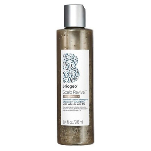 

BRIOGEO Шампунь Briogeo MegaStrength + Dandruff Control Charcoal AHA/BHA 248, Шампунь Briogeo MegaStrength + Dandruff Control Charcoal AHA/BHA