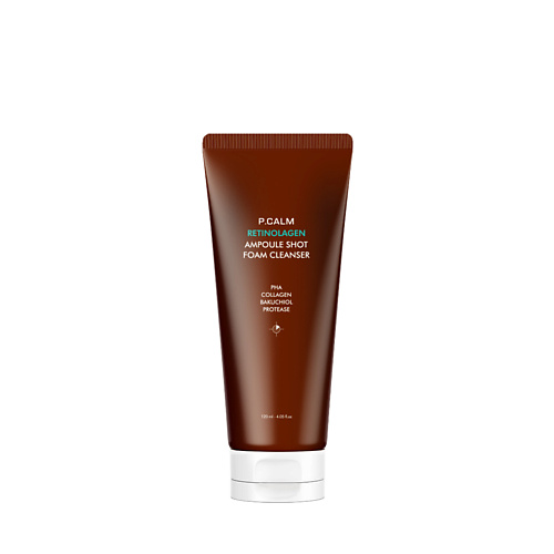 

P.CALM Пенка для умывания для сужения пор с ретинолом RETINOLAGEN AMPOULE SHOT FOAM CLEANSER 120, Пенка для умывания для сужения пор с ретинолом RETINOLAGEN AMPOULE SHOT FOAM CLEANSER