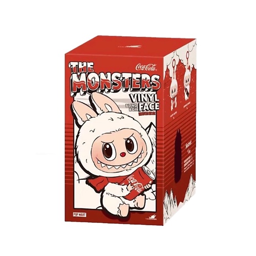 

POP MART Игрушка Labubu The Monsters Coca Cola Blind Box, Игрушка Labubu The Monsters Coca Cola Blind Box