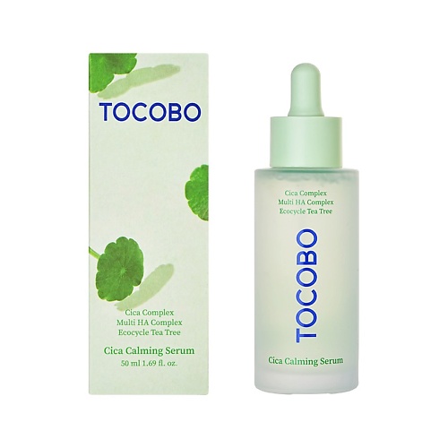 

TOCOBO Сыворотка для лица CICA успокаивающая с экстрактом центеллы 50, Сыворотка для лица CICA успокаивающая с экстрактом центеллы