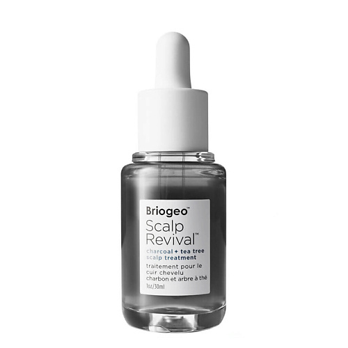 

BRIOGEO Сыворотка для кожи головы Scalp Revival Charcoal + Tea Tree, Сыворотка для кожи головы Scalp Revival Charcoal + Tea Tree