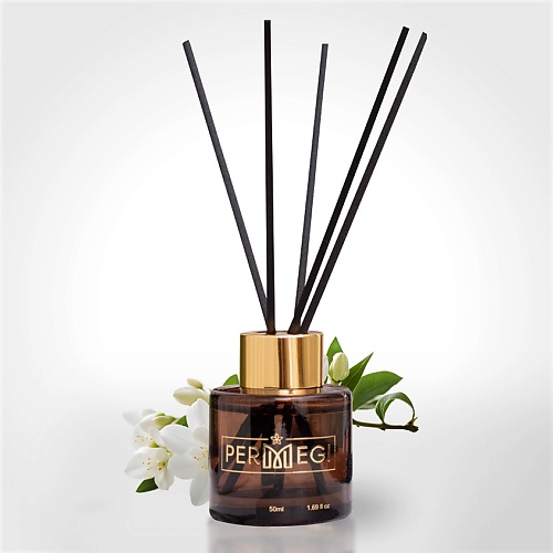 

PERMEGI Диффузор для дома с палочками "Классический жасмин" 50, Диффузор для дома с палочками "Классический жасмин"