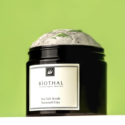 BIOTHAL Скраб соляной для тела Водоросли Глина Sea Salt Scrub Seaweed Clay 3800 995₽