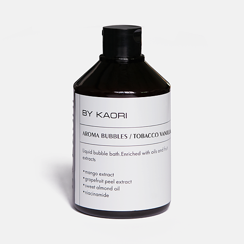 

BY KAORI Пена для ванны Tobacco Vanilla 500, Пена для ванны Tobacco Vanilla