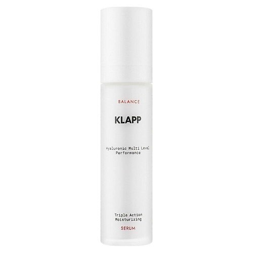 

KLAPP COSMETICS Увлажняющая сыворотка Balance Triple Action Multi Level Performance 50, Увлажняющая сыворотка Balance Triple Action Multi Level Performance