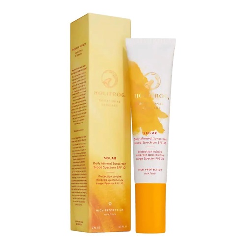 

HOLIFROG Солнцезащитный крем для лица SOLAR Daily Mineral Sunscreen Mineral SPF 30, Солнцезащитный крем для лица SOLAR Daily Mineral Sunscreen Mineral SPF 30