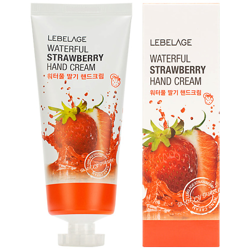 

LEBELAGE Крем для рук с экстрактом клубники 100, Крем для рук с экстрактом клубники
