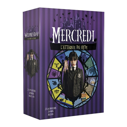 

ASMODEE Настольная игра Asmodee Wednesday - Mercredi: L'attaque du Hyde, Настольная игра Asmodee Wednesday - Mercredi: L'attaque du Hyde