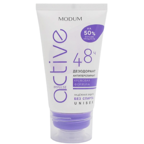 

MODUM Дезодорант-антиперспирант Active Impulse 75, Дезодорант-антиперспирант Active Impulse