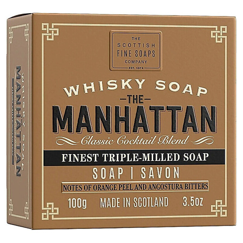 

SCOTTISH FINE SOAPS Кусковое мыло The Manhattan 100, Кусковое мыло The Manhattan