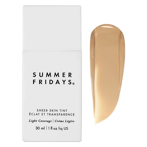 

SUMMER FRIDAYS Тональная основа Sheer Skin Tint, Тональная основа Sheer Skin Tint